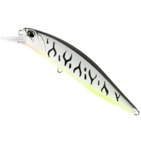 Vobler Duo Realis Jerkbait 100f, Accz402 Gunmetal M White Tiger, 10cm, 13.7g