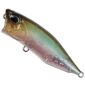 Vobler Duo Realis Popper 64f, Gea3006 Ghost Minnow, 6.4cm, 9g