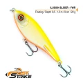 Vobler FAST STRIKE Ilusion Slider, 9cm, 20g, Culoare YWR, 1buc/pac Vobler FAST STRIKE Ilusion Slider, 9cm, 20g, Culoare YWR, 1buc/pac