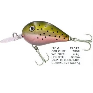 Vobler Fl Fl512 Floating 33mm 4.7g Depth 0.6-1.8m Colour 735
