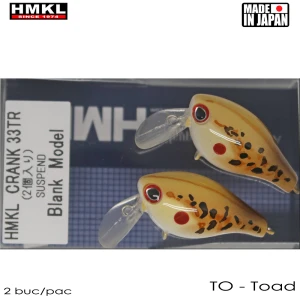 Vobler HMKL Crank 33 TR Floating Toad 3.3cm 1buc Vobler HMKL Crank 33 TR Floating Toad 3.3cm 1buc