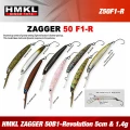 Vobler HMKL Zagger 50 F1-R, 5cm, 1.4g, Kagehoushi Vobler HMKL Zagger 50 F1-R, 5cm, 1.4g, Kagehoushi