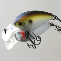 Vobler Hide Up HU-70 F, 08 Mat Bleed, 6cm, 8.6g Vobler Hide Up HU-70 F, 08 Mat Bleed, 6cm, 8.6g