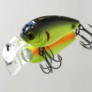Vobler Hide Up Hu-70 F, 09 Black Back Chart, 6cm, 8.6g