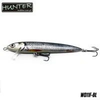 Vobler Hunter Wolf 11cm / 11g Floating Wo11f-bl Vobler Hunter Wolf 11cm / 11g Floating Wo11f-bl