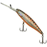 Vobler ILLEX Squirrel DD Floating, SP Motoroil Tiger, 11.2g, 7.9cm, 1buc/pac