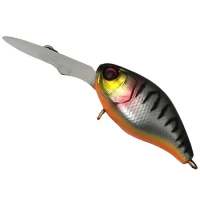 Vobler Jackall Dd Chubby 38f, Uv Mat Silver Tiger, 3.8cm, 4.7g