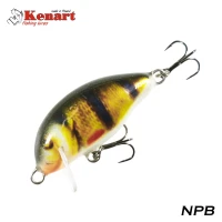 Vobler Kenart Chubby 4cm, 3.5gr, Culoare Npb, 4cm, 3.5g, 1buc/pac
