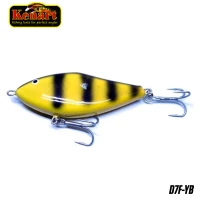 Vobler Kenart Dancer Floating 7cm 18gr Yellow Black 1buc Vobler Kenart Dancer Floating 7cm 18gr Yellow Black 1buc