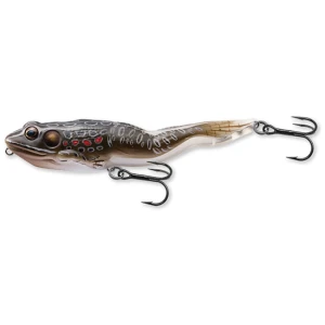 Vobler Live Target Frog Walking Bait, Brown / Black, 11.8cm, 25g