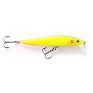 Vobler Lucky John Original Series Pike Hunter F 10cm 10gr M24 Yellow Error  1 Buc/pac