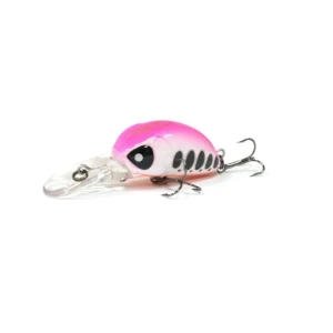 Vobler Lucky John Pro Series Haira Tiny Plus One 33LBF 3.3cm 4gr 203  1 buc/pac Vobler Lucky John Pro Series Haira Tiny Plus One 33LBF 3.3cm 4gr 203  1 buc/pac