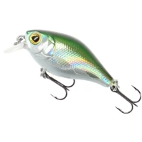 Vobler Mikado Fishunter Bold Head Floating, Olive Bleak, 3.5g, 4cm, 1buc/pac  Vobler Mikado Fishunter Bold Head Floating, Olive Bleak, 3.5g, 4cm, 1buc/pac