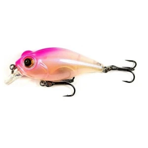 Vobler Owner Bug Eye Bait 50mm 6.5gr 63 Alb Sidef Roz