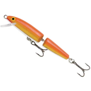 Vobler Rapala Jointed, Gold Fluorescent Red / Gfr, 11cm, 9g