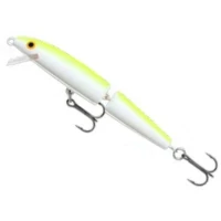 Vobler RAPALA Jointed, Silver Fluorescent Chartreuse UV / SFCU, 11cm, 9g Vobler RAPALA Jointed, Silver Fluorescent Chartreuse UV / SFCU, 11cm, 9g