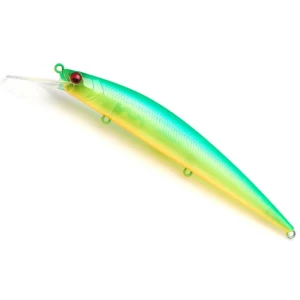 Vobler Raid Level Minnow Plus Floating, 006 Lime Chart, 14g, 12.5cm, 1buc/pac