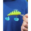 Vobler SALMO Hornet Floating, Gold Fluo Perch, 4cm, 3.1gr, 1buc/pac