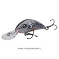 Vobler SALMO Rattlin Hornet Floating, Silver Holographic Shad, 5,5cm, 10gr, 1buc/pac