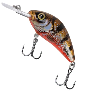 Vobler SALMO Rattlin Hornet Floating, Yellow Holographic Perch, 3,5cm, 3.2gr, 1buc/pac