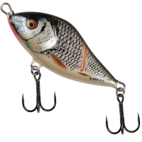 Vobler Salmo Slider Floating, Wounded Real Grey Shiner, 7cm, 17gr, 1buc/pac