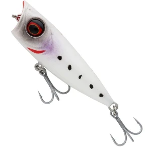 Vobler SAVAGE GEAR Micro Popper 4.3cm, 3g, Snow White, 1buc/pac