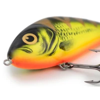 Vobler, Salmo, Fatso, Floating, 14F, Limited, Edition, Mat, Tiger, 14cm,, 85g, qfa078, Voblere Floating, Voblere Floating Salmo, Salmo