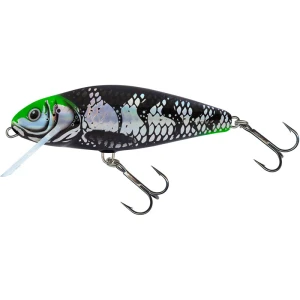 Vobler Salmo Perch 8 Floating, Holo Dark Green Head, 8cm, 12g