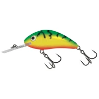 Vobler, Salmo, Rattlin, Hornet, F, 4.5cm, GREEN, TIGER, qrh026, Voblere Floating, Voblere Floating Salmo, Salmo