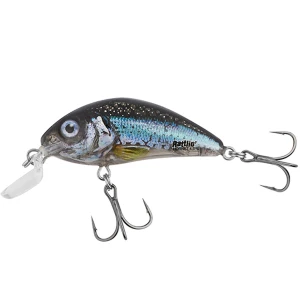 Vobler Salmo Rattlin Hornet Shallow, Clear Holo Smelt, 4.5cm, 5.5g