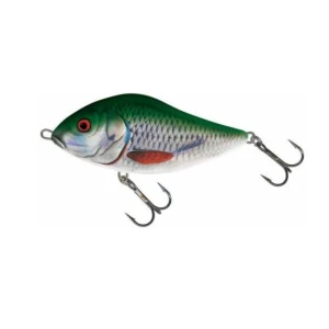 Vobler Salmo Slider Sd12f Hgr Holographic Green Roach Floating 12cm 60g
