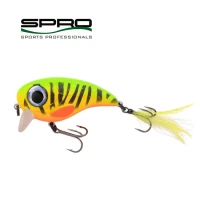 Vobler Spro Fat Iris Slow Floating 6cm 17g FIRE TIGER 