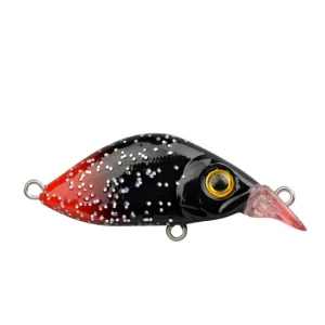 Vobler Spro Trout Master Flat Mini Crank 3 Cm Black Red 2gr