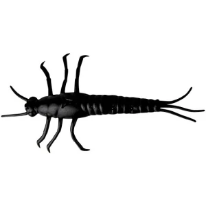 Naluca Savage Gear 3d Pvc Mayfly 5cm/black 8buc