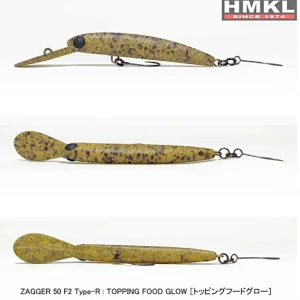 Naluca Hmkl Zagger 50 F2 Type-r - 1.6g 5cm 1buc Topping Food Glow