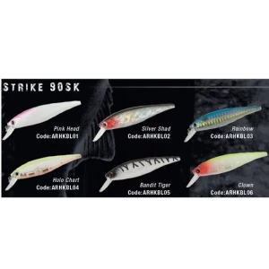 VOBLER COLMIC HERAKLES STRIKE 90SK 9cm 11gr Silver Shad VOBLER COLMIC HERAKLES STRIKE 90SK 9cm 11gr Silver Shad