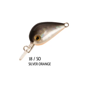 Vobler Rapture Pro Hot Buzz Sinking Silver Orange 2.5cm 3gr
