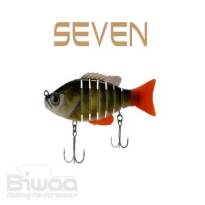 Vobler Swimbait Biwaa Seven Section Real Perch 15cm 60g