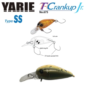 VOBLER YARIE JESPA 675 T-CRANKUP JR. TYPE SS C28 CA UNY 2.8CM 2.1G VOBLER YARIE JESPA 675 T-CRANKUP JR. TYPE SS C28 CA UNY 2.8CM 2.1G