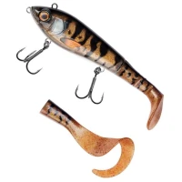 Vobler Abu Garcia Svartzonker McHybrid, Burbot Motoroil, 100g, 20cm Vobler Abu Garcia Svartzonker McHybrid, Burbot Motoroil, 100g, 20cm