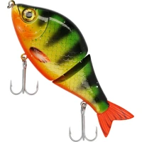 Vobler Articulat MIKADO MFT Slow Sinking, Hot Perch, 81g, 13cm, 1buc/pac  Vobler Articulat MIKADO MFT Slow Sinking, Hot Perch, 81g, 13cm, 1buc/pac