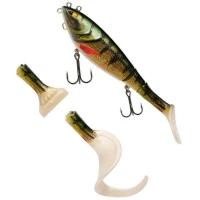 Vobler BERKLEY Zilla Tailswinger Floating, Perch, 56g, 14cm, 1buc/pac Vobler BERKLEY Zilla Tailswinger Floating, Perch, 56g, 14cm, 1buc/pac