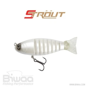 Vobler Biwaa Swimbait Srout 14cm 29gr Pearl White