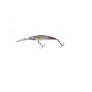 Vobler Dam Effzett Pro Lite Minnow Deep Diving 9cm 12 G Purple Flash