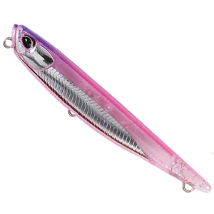 Vobler Duo Bayruf Manic Fish 77, Csh0632 Uv Clear Pink Silver Flash Ii, 7.7cm, 9g