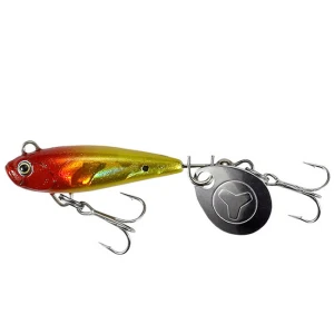 Vobler DUO Tetra Works Spin 2.8cm 5g CJA0305 Gold Red Head S Vobler DUO Tetra Works Spin 2.8cm 5g CJA0305 Gold Red Head S