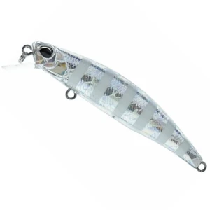 Vobler Duo Tide Minnow 75s Sprint, Dja0101 Zebra Glow, 7.5cm, 11g