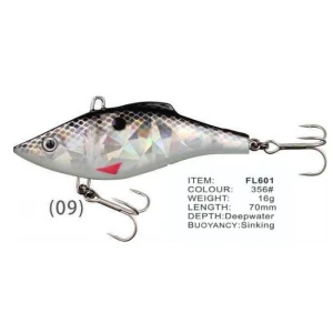 Vobler Fl Fl601 Sinking 70mm 16.0g Depth Deepwater Colour 356