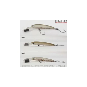 Vobler Hmkl Zagger 50 B1 Heavy 5cm Brown Pearl Splash