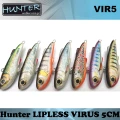 Vobler HUNTER Lipless Virus, Culoare AL, 5cm, 5g, 1buc/pac